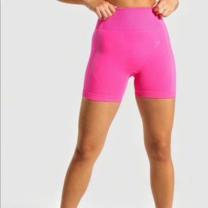 Gymshark Ultra Seamless Shorts Cyber Pink XS